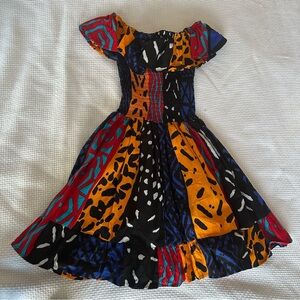 Custom made beautiful African pattern dress